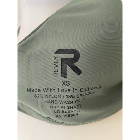 Revly Swim Bikini Top Chance Hybrid Sports Bra Swimwear - Picture 6 of 6